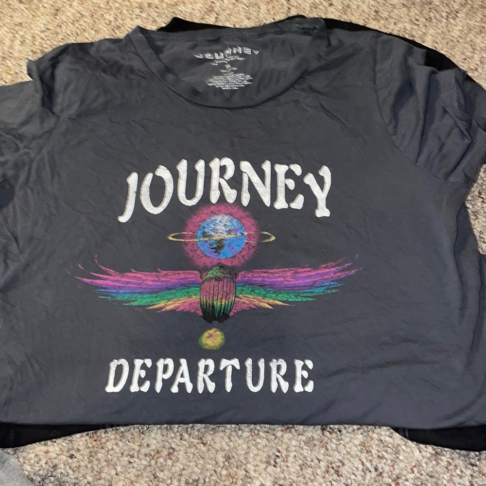Def leopard and journey T-shirts